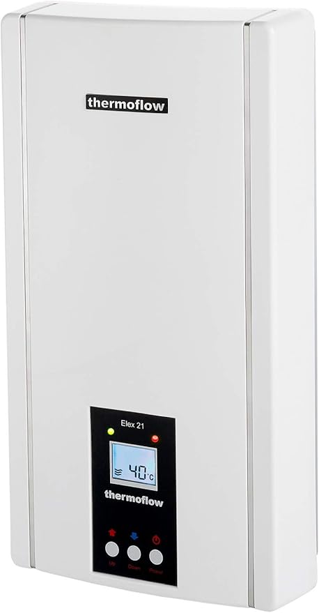 Respekta Thermoflow Elex 21 Elektronischer Durchlauferhitzer 21 Kw Temperaturbereich 0 75 C Amazon De Kuche Haushalt