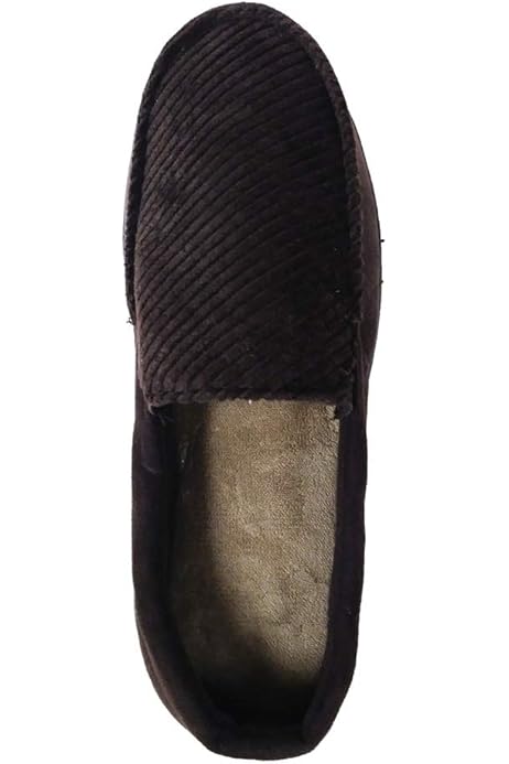 mens dearfoam moccasin slippers