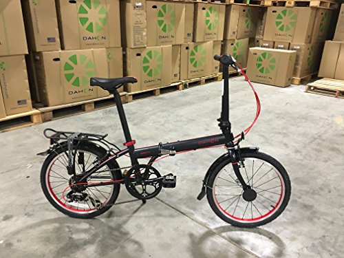 Dahon Speed D7 Obsidian Red Folding Bike Bicycle