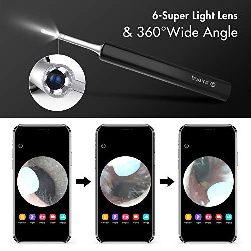 Ear Wax Removal, BEBIRD Ear Camera Cleaner Tool, Wireless Earwax