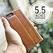 iPhone 8 Plus Case,iPhone 7 Plus Case - iPulse Genuine Italian Full Grain Leather Handmade Flip Wallet Case for iPhone 7 Plus and 8 Plus (5.5 inches) - [Card Slots Holder] - Cognac