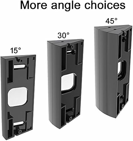3 PCS Adjustable Ring Doorbell Pro Angle Mount, Kimilar Video Doorbell