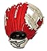 Mizuno Prospect Baseball Glove, Red/Cream, Youth/Kids, 11.5