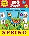 Spring: Coloring and Activity Book with Puzzles, Brain Games, Mazes, Dot-to-Dot & More for 2-5 Years Old Kids (Coloring Activity Book)