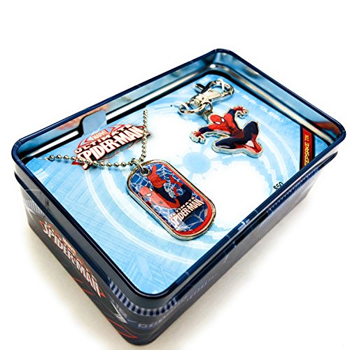 Spiderman Keychain and Dogtag Collectors Set for Kids