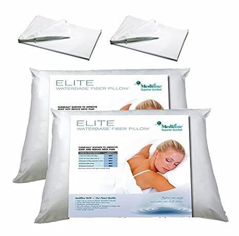 Amazon Com Mediflow Elite Fiber Pillow Value Pack The World S
