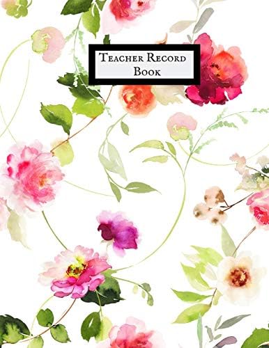 Teacher Record Book: Attendance Book for Teachers Paperback โ 11 Mar. 2019