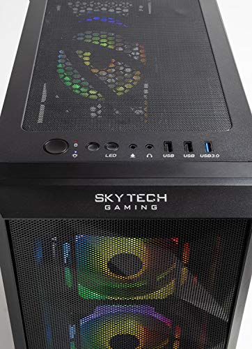 Skytech Chronos Gaming PC Desktop - AMD Ryzen 7 3700X 3.6GHz, RTX 3070 8GB, 16GB DDR4 3200, 1TB NVME, 650W Gold PSU… - Image 5