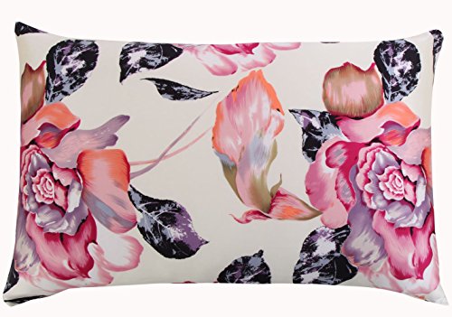 Silk Pillowcase for Hair and Skin with Hidden Zipper Chinese Pastel Water Colors Print Standard/Queen (pattern12) Silk Pillowcase for Hair and Skin with Hidden Zipper Chinese Pastel Water Colors Print Standard/Queen (pattern12)