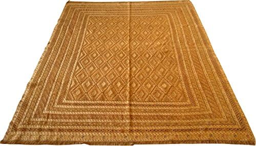 Wool Rug Bohemian Decor 5.96 x 7.20 ft Area Rug Afghan Mishwani Rug Nomadic Rug Vintage Rug Bohemian Area Rug Afghan Kilim Rug Bedroom Rugs