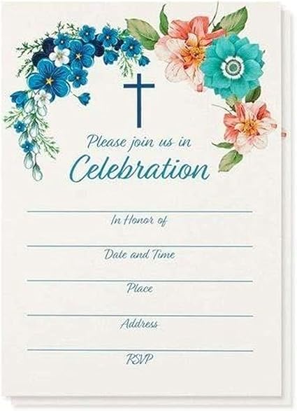 50 Pack Religieux Invitations Christian Cartes D Invitation Ideal Pour Bapteme Bapteme Funerailles Eglise Les Evenements V Flap Enveloppes Inclus 12 7 X 17 8 Cm Amazon Fr Fournitures De Bureau 50 Pack Religieux Invitations Christian Cartes D Invitation Ideal Pour Bapteme Bapteme Funerailles Eglise Les Evenements V Flap Enveloppes Inclus 12 7 X 17 8 Cm Amazon Fr Fournitures De Bureau