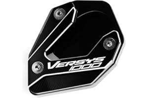 Mokiton Motorcycle Side Stand Extension Kickstand Plate Compatible With Kawasaki Versys 1000 SE KLZ1000 SE LT+ 2015-2022 | Fo