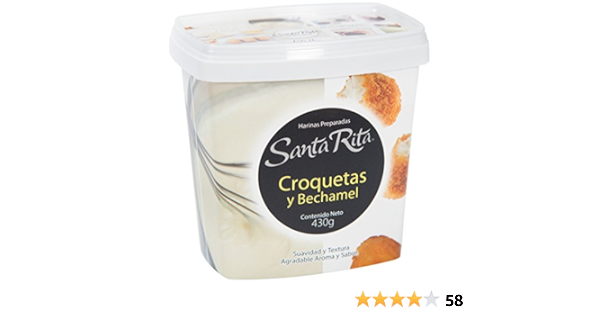 Santa Rita Harina para Croquetas y Bechamel - 430 gr : Amazon ...