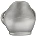 crocs Women's Lina Dorsay Flat Sandal, Silver/Silver, 8 M US