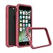 iPhone 7 Plus Case - RhinoShield [CrashGuard] Bumper [11 Ft Drop Tested] No Bulk [ShockProof Technology] Thin Lightweight Protection - Slim Rugged Cover - [Coral Pink]
