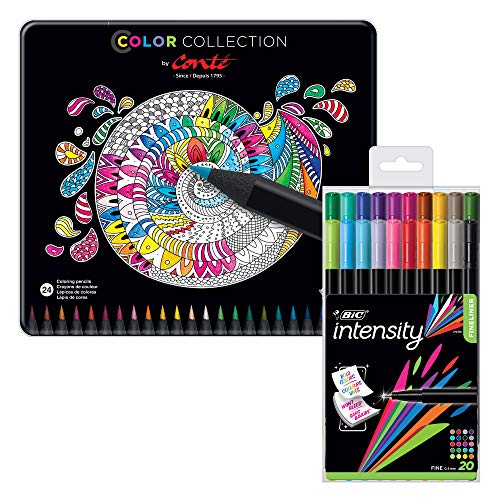 BIC Color Collection by Conte Felt Pen, CBBC44EC-AST