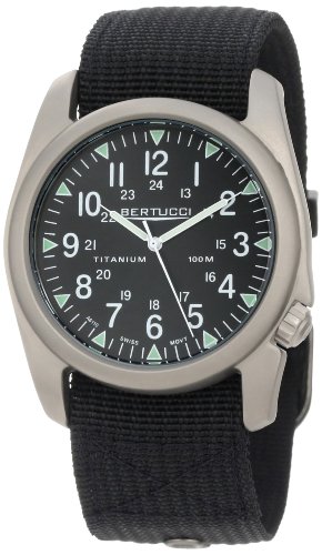 Bertucci Men's 13406 A-4T Vintage 44 Yankee Durable Titanium Field Watch