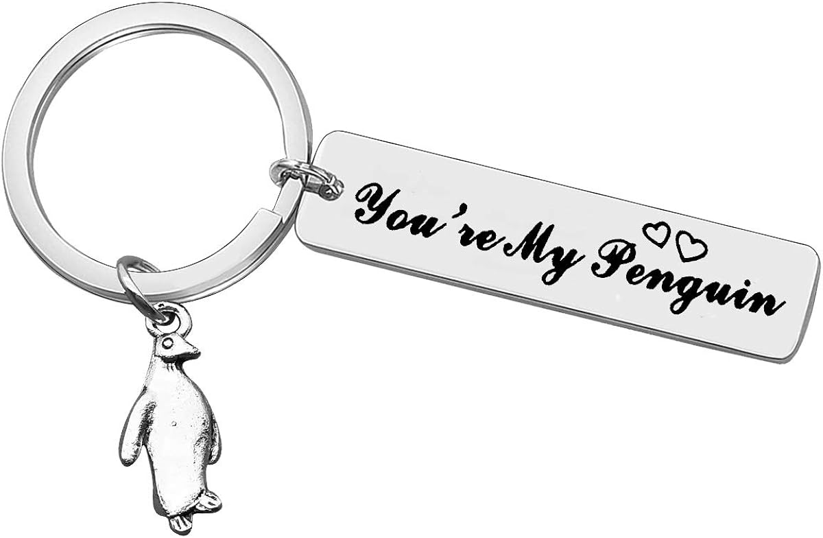 Schlüsselanhänger mit Aufschrift „You 're My Penguin