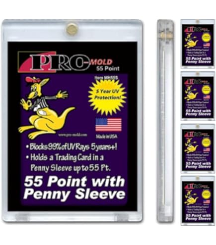 Amazon.com: Box(25) Pro-Mold 55pt. Magnetic One Touch Card Holders