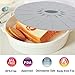 Silicone Suction Lids Airtight Seal Set, Easy to Apply and Remove Food Covers - Microwave/Oven Safe, Easy Food Storage, Splatter Protection, 6 sizes (4