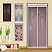 WYZworks (White) Magnetic Mesh Hands-Free Lace Screen Door (Various Designs Available)