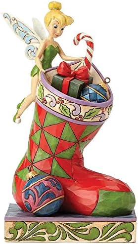 Disney's Tinker Bell Christmas Holiday Stocking Stuffer Figure By Jim Shore