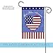Toland Home Garden 112625 God Bless The U.S. American Flag 12x18 Inch Double Sided American Garden Flag for Outdoor House Patriotic Flag Yard Decoration