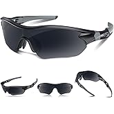 Polarized Sports Sunglasses for Men Women Youth Baseball Running Fishing Tennis Golf Cycling Driving Motor TAC UV400 TR90