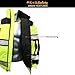 KwikSafety (Charlotte, NC) ENFORCER | Class 3 Safety Bomber Jacket | High Visibility ANSI Compliant OSHA | Detachable Chest iPocket Foldable Hoodie Thermal Lining Construction Work Wear | X-Large