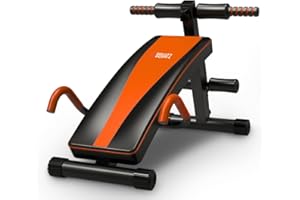 SQUATZ Adjustable Bench for Home Gym - Versatile Weight Bench for Men & Women - Ergonomic Workout Bench for Bench Press & Full Body Exercise - Heavy-Duty Steel, Non-Slip Design