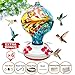ShinyArt Hummingbird Feeder for Outdoors, 38 Ounces, Blue Phoenix, Including Ant Moat, S Hook, Hemp Rope, Brush, Cleaning Rag and Service Card