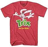 Trix Cereal Are For Kids Silly Rabbit Bunny Funny Adult Mens Graphic T-Shirt Tee Apparel (Large)
