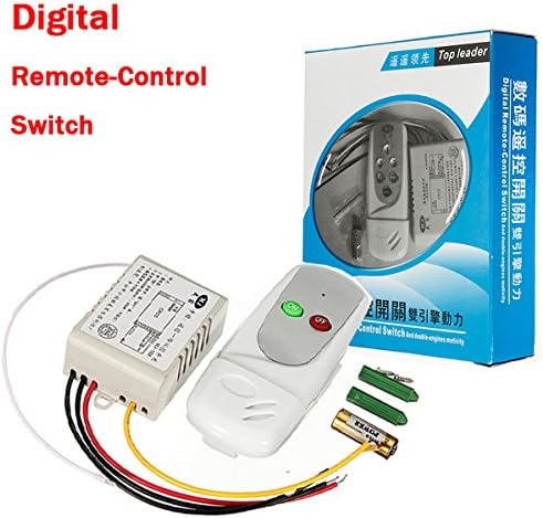 Wireless Anti-interference 1Way Light Lamp Remote Control 220/110V