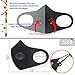 CFORWARD Sponge Dust Masks Activated Carbon Filtration Exhaust Gas Anti Pollen Allergy PM2.5 Face Mask for Running Cycling and Other Outdoor Activities, Pack of 2