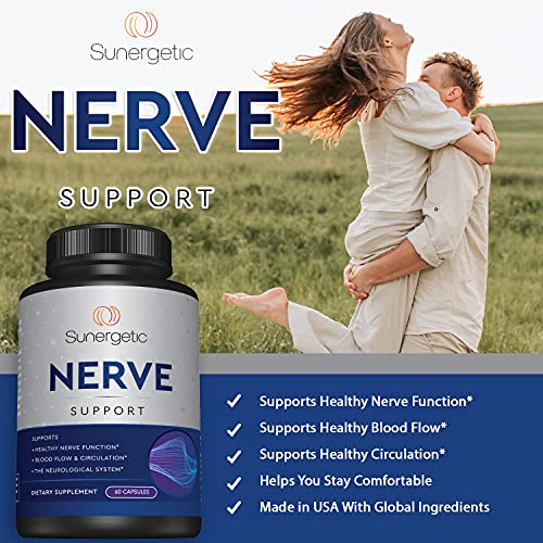 Premium Nerve Support Supplement with Alpha Lipoic Acid (ALA) 600 mg