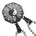 UMtrade Stainless Steel Puzzle Couples Necklace for Him and Her Tai Chi Yin Yang Split Pendant