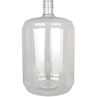FastRack Carboy5 Vintage Shop Plastic PET Carboy, 5 gallon, Clear