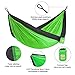 LATTCURE Outfitters Hammock Camping Double & Single with Tree Straps，Portable Parachute Nylon Hammock for Indoor Outdoor Backpacking Survival & Travel 107