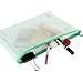 APLANET 12pcs 6-Sized Zipper Folder Mesh Document Pouches Storage Zipper Bag (6 Colors), Office Supplies, Travel Storage Bags