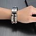 For Fitbit Charge 2 Bands, Somoder Handmade Vintage Fashion Alloy Leather Bracelet for Fitbit Charge 2, Ajustable 5.5
