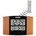 La Crosse Technology WS-8117U-IT-OAK Atomic Wall Clock with Outdoor Temperature