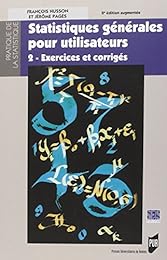 Statistiques générales pour utilisateurs