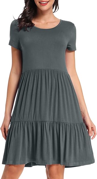 womens loose summer dresses