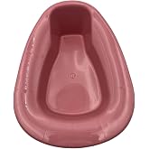 Heavy Duty Stackable Plastic Bedpan, Rose - 1 Each