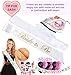BACHELORETTE PARTY DECORATIONS KIT | Bride To Be Bridal Wedding Shower Set | Sash Veil/Comb Banner Bride Tribe Tattoos Photo Booth Props Balloons | Wedding Engagement Party Supplies Accessories
