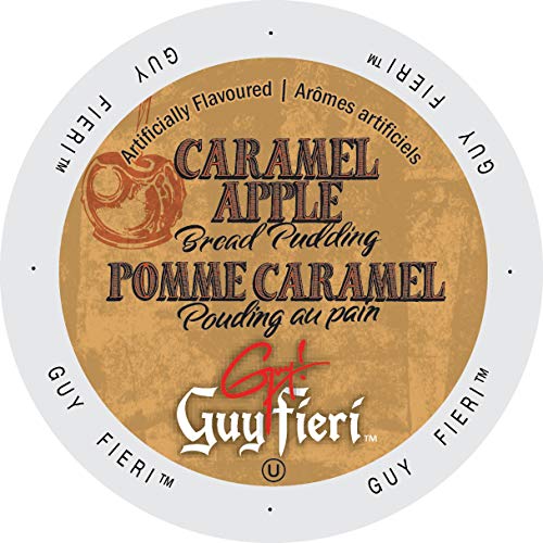Guy Fieri Flavortown Roasts Coffee, Caramel Apple Bread Pudding, 24 Count