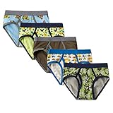 CNBABY Underwear Boys Little Kids Camo Briefs 5 of Pack