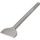 Firecore SDS Max 3" X 12" Wide Scaling Chisel for Removing Tile, Concrete Splatter, Compatible with SDS Max Hammers — FS18312