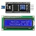 SainSmart IIC/I2C/TWI 1602 Serial LCD Module Display for Arduino UNO MEGA R3Blue on White