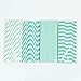 ZOOYOO Paper Straw 100pc For Parties,Birthdays,Weddings,Baby Showers And Celebrations (Turquoise)